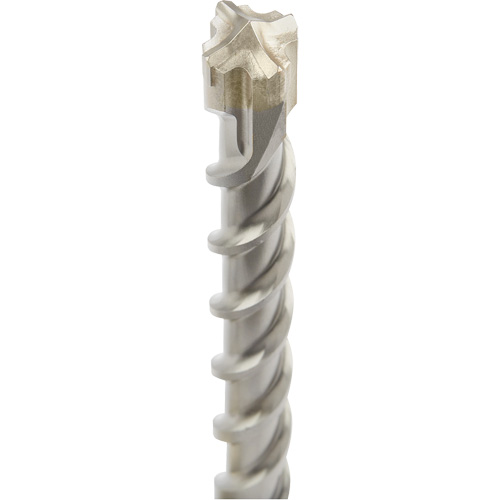 M&egrave;che de perceuse &agrave; percussion &agrave; quatre cannelures SDS-Plus MX4 , 1-1/8", Tige SDS-Plus, Carbure Stor-it Systems