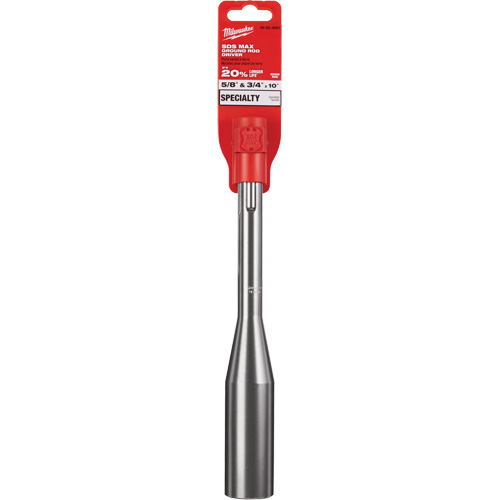 Marteau pour tige de mise &agrave; la terre SDS-Max, Embout 3/4"/5/8", Prise 3/4", Longueur 10" Stor-it Systems