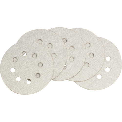 Random Orbit Sander Abrasive Sandpaper - 50-Pack, 5" Dia., 60 Grit Stor-it Systems