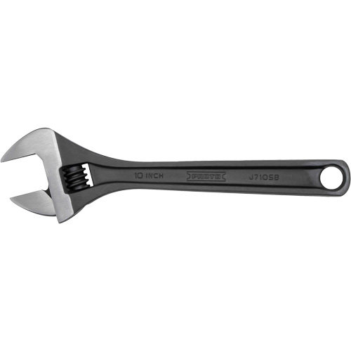 Adjustable Wrench, 10" L, Black Oxide Stor-it Systems