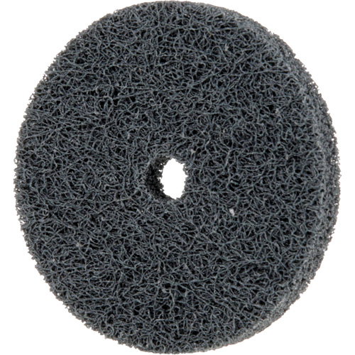 Meule homog&egrave;ne &agrave; faible densit&eacute; de s&eacute;rie 500 Standard Abrasives, 2" x 1/4", Arbre de 1/4", Grain de Fin, Carbure de silicium Stor-it Systems