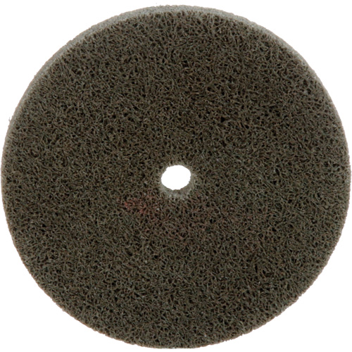 Disque unitaris&eacute; Standard Abrasives, 3" x 1/4", Arbre de 1/4", Grain de Fin, Oxyde d'aluminium Stor-it Systems