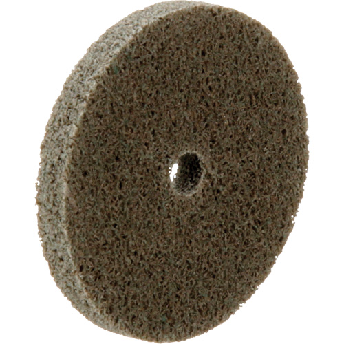 Standard Abrasives Unitized Wheel, 2" x 1/4", 1/4" Arbor, Medium Grit, Aluminum Oxide Stor-it Systems