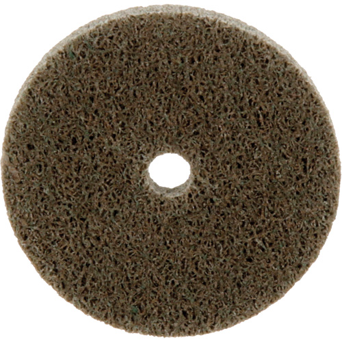 Standard Abrasives Unitized Wheel, 2" x 1/4", 1/4" Arbor, Medium Grit, Aluminum Oxide Stor-it Systems