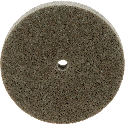 Disque unitaris&eacute; Standard Abrasives, 3" x 1/2", Arbre de 1/4", Grain de Moyen, Oxyde d'aluminium Stor-it Systems