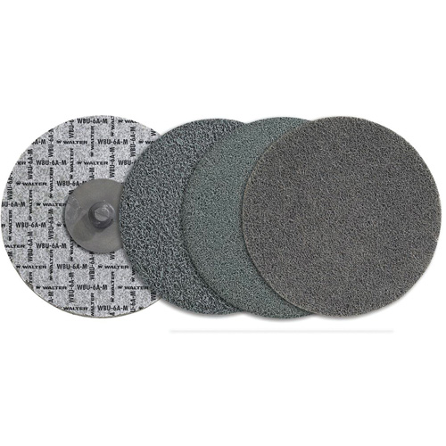 Twist Blendex U Discs, 3" Dia., Super Fine Grit, Silicon Carbide Stor-it Systems