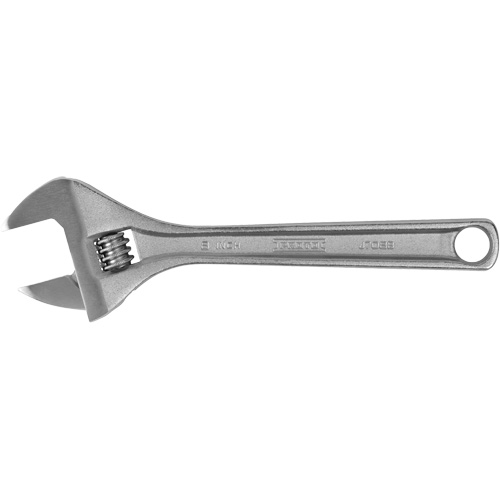 Adjustable Wrench, 8" L, 1-7/32" Max Width, Chrome Stor-it Systems