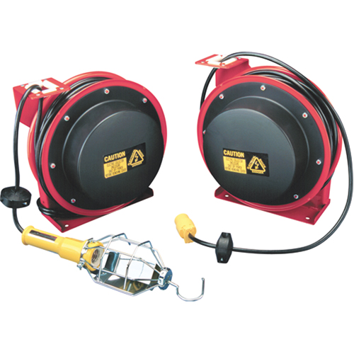 Enrouleurs de c&acirc;ble, 50', SJTOW, Calibre de 16/3, 13 A Stor-it Systems