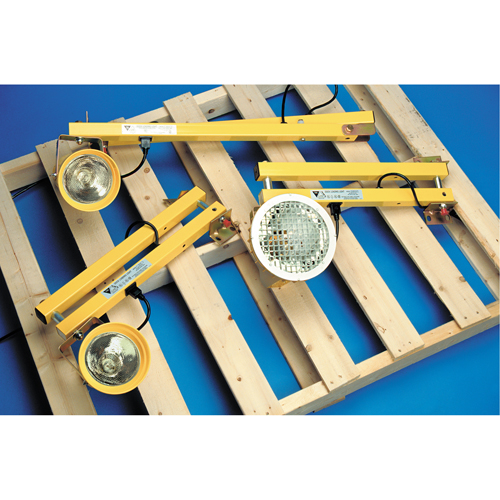 Dock Lights, 60" Arm, Incandescent Lamp, Metal Stor-it Systems