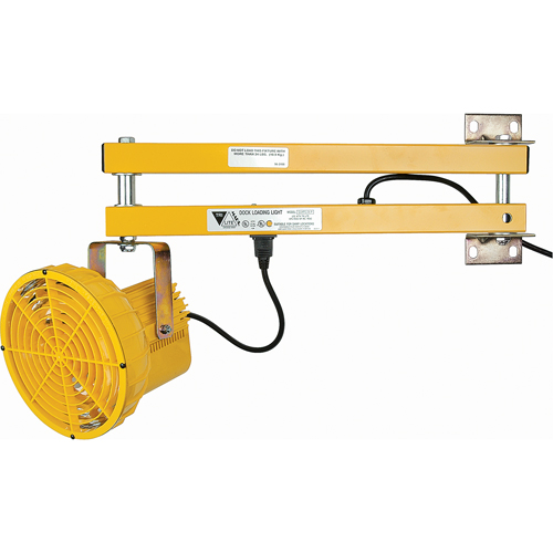 Dock Lights, 24" Arm, 50 W, High Pressure Sodium Lamp, Polycarbonate Stor-it Systems