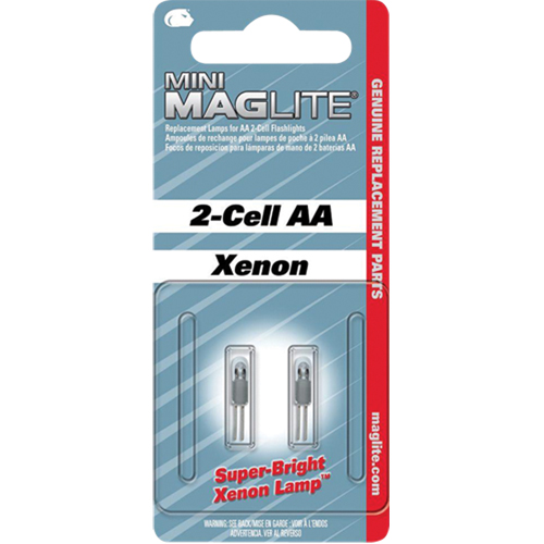 Ampoule de rechange pour lampe de poche Mini MagliteAAA &agrave; 2 piles Stor-it Systems