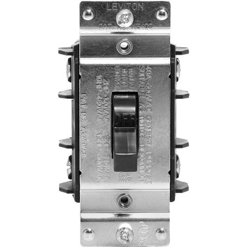 Interrupteur bipolaire monophas&eacute; Stor-it Systems