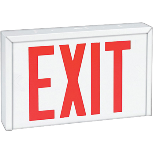 Enseignes sortie Stella - Exit, DEL, 12" lo x 12" la, Anglais Stor-it Systems
