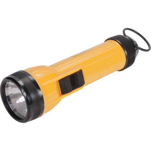 AFL100 Flashlight, LED, 35 Lumens, D Batteries Stor-it Systems