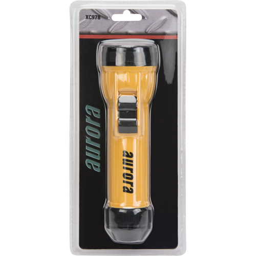 AFL100 Flashlight, LED, 35 Lumens, D Batteries Stor-it Systems