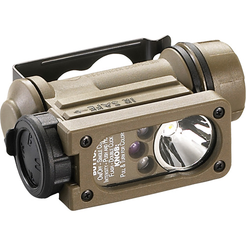 Lampe de poche aviation Sidewinder Compact II Stor-it Systems