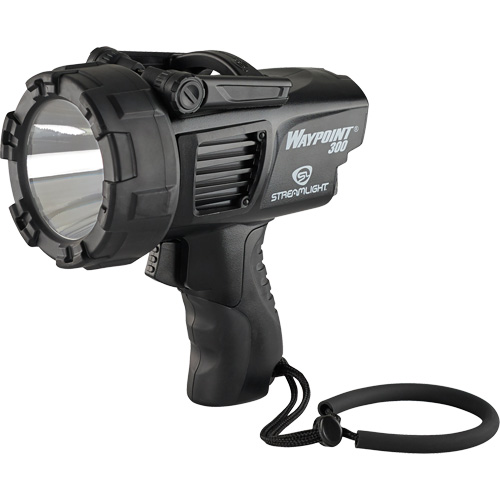 Waypoint&reg; 300 Pistol Grip Spotlight, LED, 1000 Lumens, Rechargeable Batteries Stor-it Systems