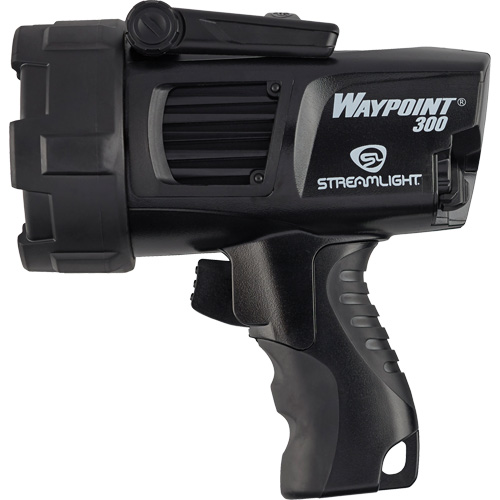 Waypoint&reg; 300 Pistol Grip Spotlight, LED, 1000 Lumens, Rechargeable Batteries Stor-it Systems