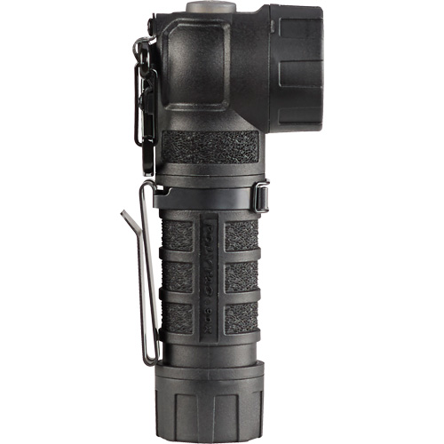 Lampe de poche &agrave; angle droit PolyTac 90 X, DEL, Piles CR123A, Polym&egrave;re Stor-it Systems