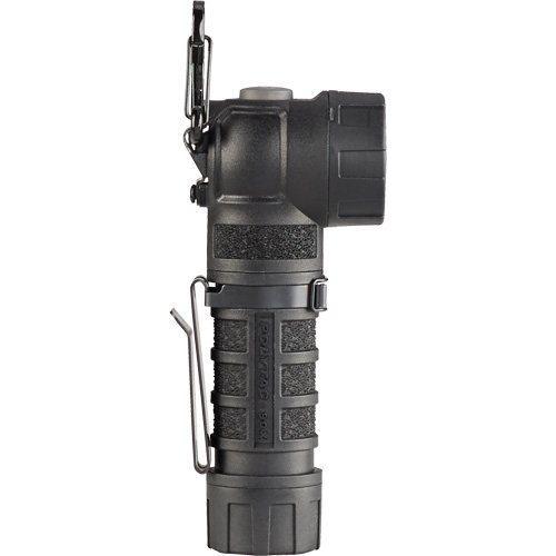 Lampe de poche &agrave; angle droit PolyTac 90 X, DEL, Piles CR123A, Polym&egrave;re Stor-it Systems