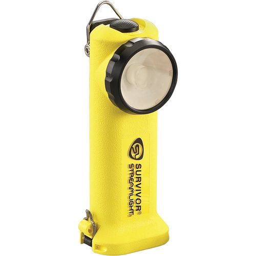 Survivor&reg; Flashlight, LED, Rechargeable/AA Batteries, Nylon Polymer Stor-it Systems