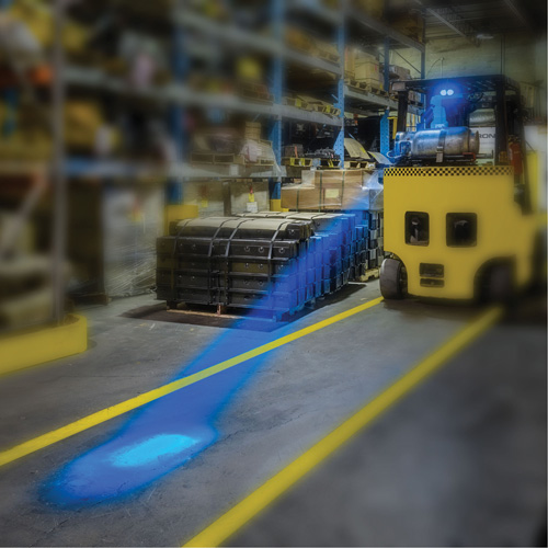 &eacute;clairage arri&egrave;re pour chariot &eacute;l&eacute;vateur Stor-it Systems
