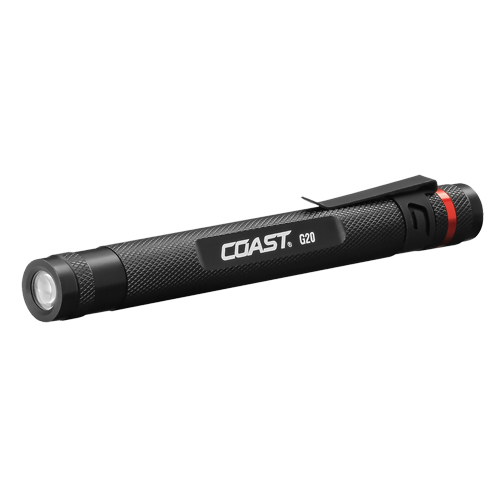 Lampe stylo G20, DEL, 36 lumens, Corps en Aluminium, piles AAA, Compris Stor-it Systems
