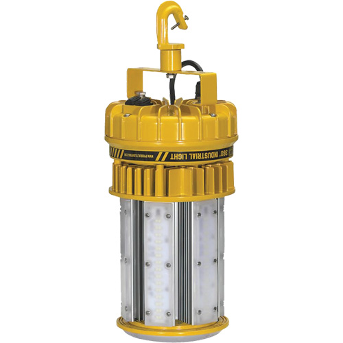 Ensemble d'&eacute;clairage industriel 360° ProLight, DEL, 120 W, 15000 lumens, Boîtier en Plastique Stor-it Systems