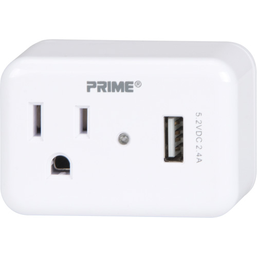 Chargeur USB Prime avec protection contre la surtension Stor-it Systems