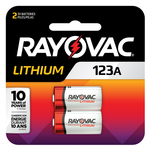 Batteries au lithium, 123, 3 V Stor-it Systems