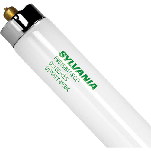 Lampes fluorescentes OCTRON 800 XV SUPERSAVER ECOLOGIC, 59 W, T8, 4100 K, Longueur de 96" Stor-it Systems