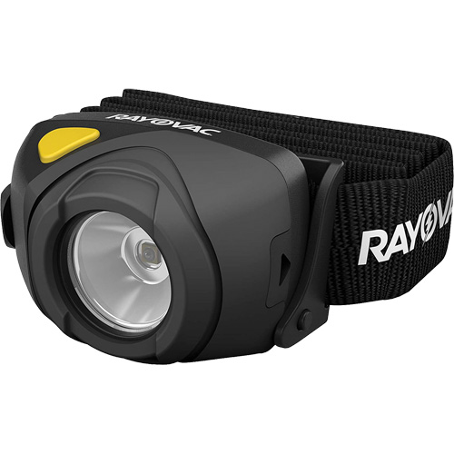 Lampe frontale HD pratiquement indestructible Workhorse Pro, DEL, 210 lumens, 17 hres de fonctionnement, piles AAA Stor-it Systems