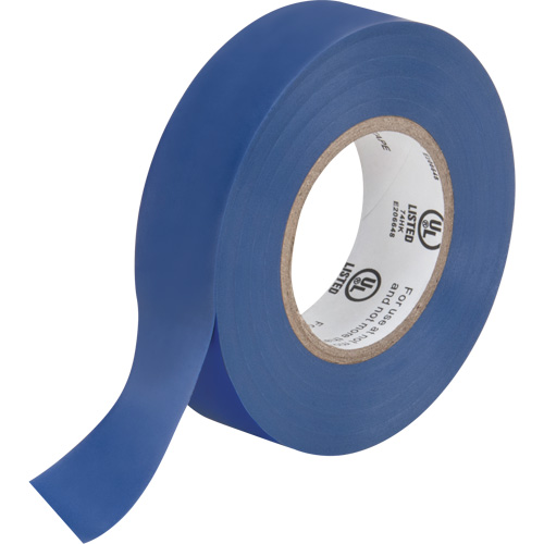 Ruban isolant, 19 mm (3/4") x 18 m (60'), Bleu, 7 mils Stor-it Systems