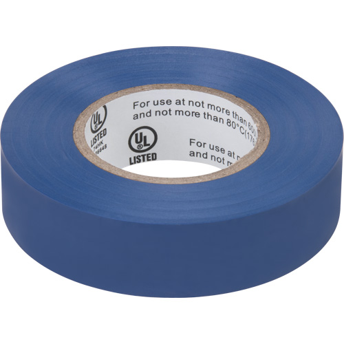 Ruban isolant, 19 mm (3/4") x 18 m (60'), Bleu, 7 mils Stor-it Systems