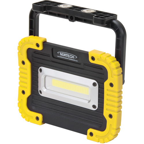 Lampe de travail portative, DEL, 10 W, 1000 lumens, Boîtier en Plastique Stor-it Systems
