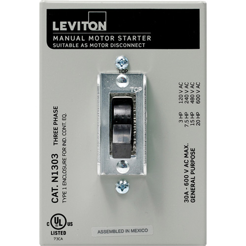 Manual Motor Controller Stor-it Systems