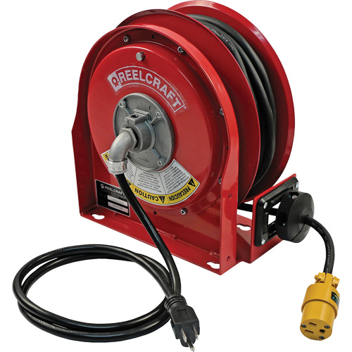 D&eacute;vidoir de cordon compact de qualit&eacute; 3000, 30', SJTO, Calibre de 12, 15 A Stor-it Systems