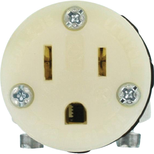 Hospital Grade Extension Plug Connector, 5-15R, Nylon Stor-it Systems