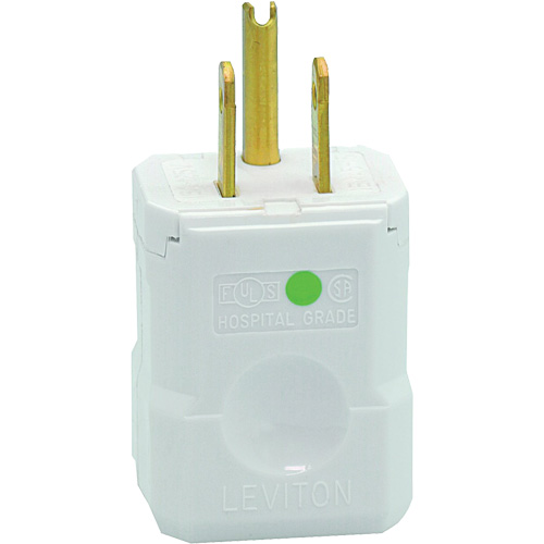 Prise de rallonge de qualit&eacute; hospitali&egrave;re, Nylon, 15 A, 125 V Stor-it Systems