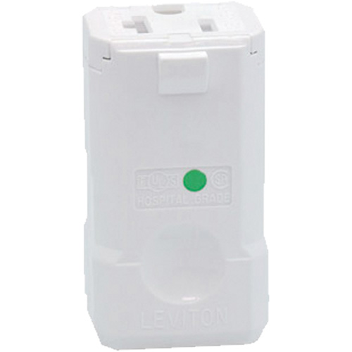Hospital Grade Plug Connector, 5-20R, Nylon Stor-it Systems