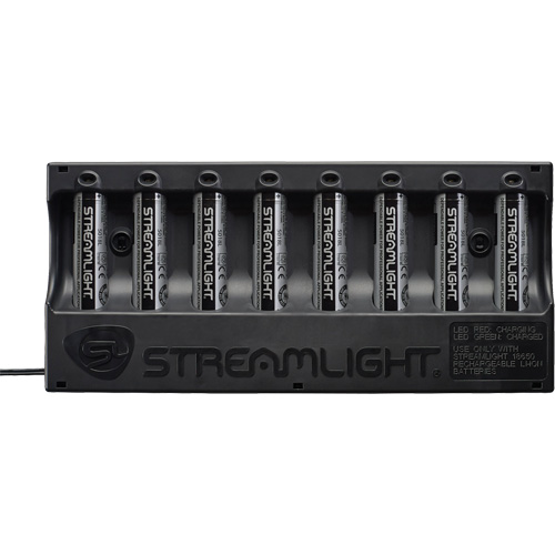 8-Unit USB Battery Charger & Batteries Stor-it Systems