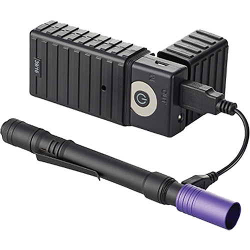 Stylus Pro&reg; USB UV Penlight, LED, Aluminum Body, Rechargeable Batteries, Included Stor-it Systems