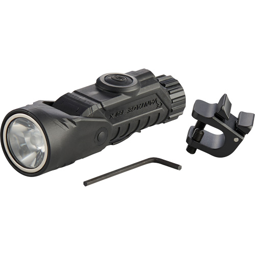 Lame de poche &agrave; alimentation multiple &agrave; angle droit pour casque Vantage 180 X, DEL, Piles Rechargeable/CR123A, Polym&egrave;re de nylon Stor-it Systems