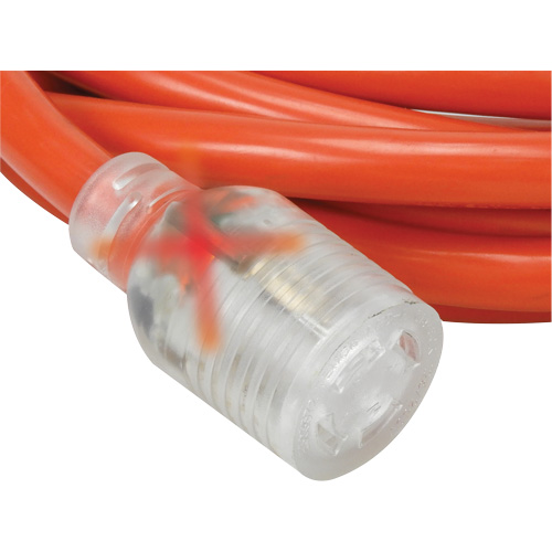 Generator Extension Cord with Quad Tap, Outdoor, 10 AWG, 30 A, 4 Outlet(s), 25' Stor-it Systems