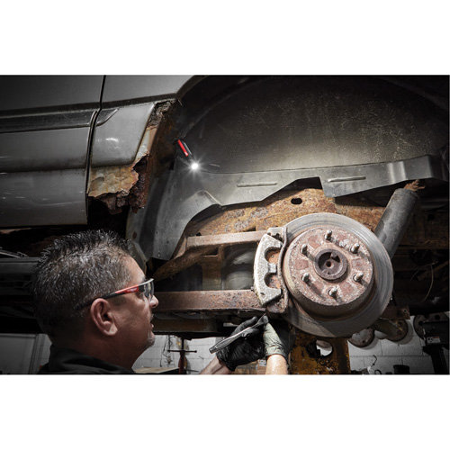 Everyday Carry Flashlight with Magnet, LED, 500 Lumens, Rechargeable Batteries Stor-it Systems