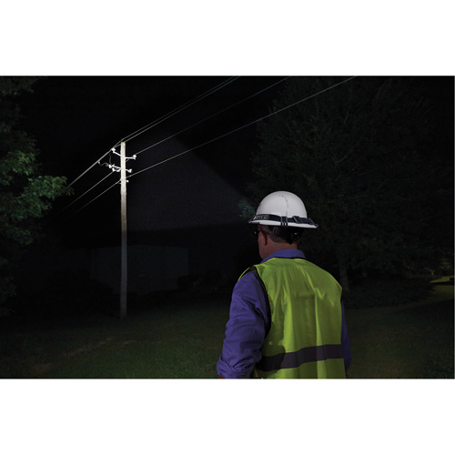 Intrinsically Safe Spot/Flood Headlamp, LED, 310 Lumens, 40 Hrs. Run Time, AAA Batteries Stor-it Systems