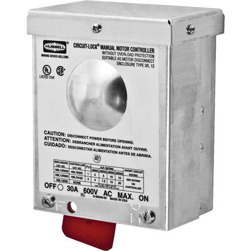 Circuit-Lock&reg; NEMA 3R Enclosure Switch Disconnect Stor-it Systems