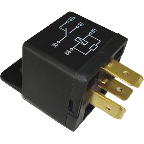 Mini relais unipolaire &agrave; une direction avec r&eacute;sistance, Prise, 40 A, 12 V Stor-it Systems
