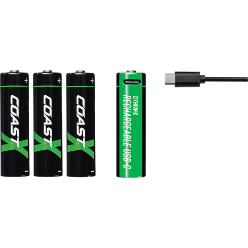 Batteries AA rechargeables Zithion Stor-it Systems