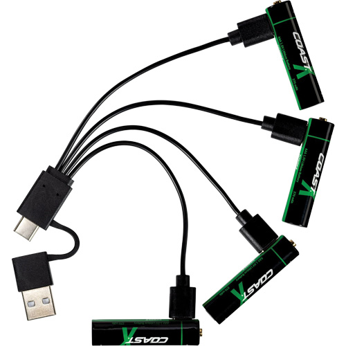 Batteries AAA rechargeables Zithion Stor-it Systems